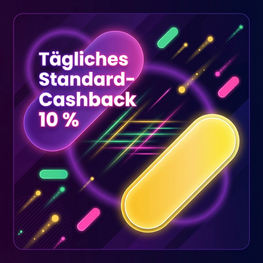 Tägliches Standard-Cashback 10 %